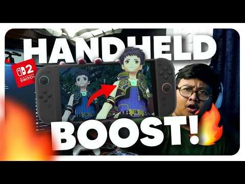 Handheld Mode BOOST! New Update for Nintendo Switch 2! | P2 Glasses