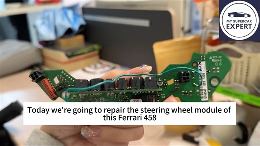 1.7K views · 16 reactions | Ferrari 458 steering control unit issues...