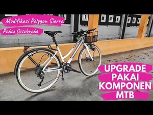 Polygon Sierra Lite Disc Brake Modification Review and MTB Component Upgrades