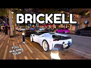 Downtown Miami & Brickell At Night! | Miami Virtual Tour USA 2025