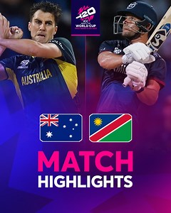 5.1M views · 79K reactions | Another dominant win  Watch the match highlights as Australia picked up their third win of #T20WorldCup 2024. | ICC - International Cricket Council | Facebook