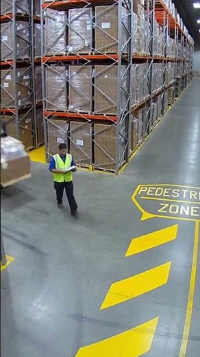 ⚠️ Forklift Pedestrian Accident at Work –Seconds That Change Everything #workplacesafety #shortvideo
