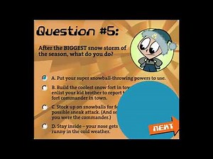 My Life as a Teenage Robot: Personality Quiz - Full Game
