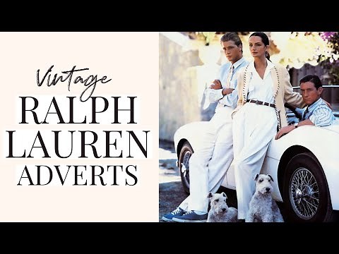 A Guide to Vintage Ralph Lauren Ads | Old Money Inspiration