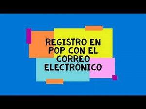 Instalación de Pop App y registro