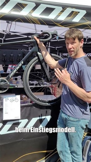 Radon is now bringing out the popular Regard gravel bike in a sporty carbon version ⚫