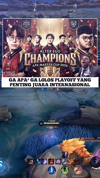 ALTER EGO BERHASIL JUARA AFK MASTER CUP RUSSIA SEASON 1 SETELAH MENGALAH KAN VERSO TIME DI GRAND FINAL #alteregoesports #MLBBS41 #MobileLegendsBangBang #GendongBossWindah #MLBBxWindah