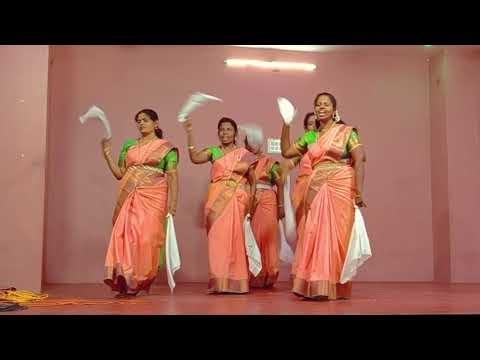 Christmas folk dance#பெத்தலையில் பிறந்தவரை/ஒயிலாட்டம் #oilattam#christmasfolkdance#womendance#women