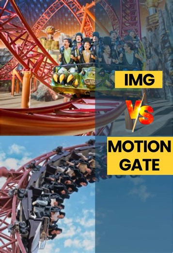 IMG vs. Motiongate – Which One Wins? 🎢🔥 Dubai is home to some epic theme parks, but which one is YOUR vibe? 🤔✨ 🎡 IMG Worlds of Adventure – The largest indoor theme park! Perfect for thrill-seekers who love Marvel, Cartoon Network, and spine-chilling dinosaur adventures! 🦖⚡ 🎬 Motiongate Dubai – Hollywood magic comes to life! Step into the world of DreamWorks, Lionsgate, and Columbia Pictures with jaw-dropping rides inspired by your favorite movies! 🍿🎥 Which park is your favorite? Drop a �