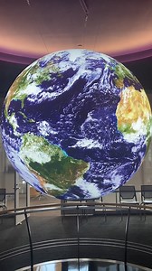 Check out #UAlbany's science-on-a-sphere room at ETEC! | University at Albany