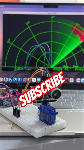 SonarVision: Arduino-Powered DIY Sonar System | School Science Project | Arduino Basic|#arduino