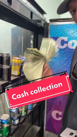 Cardboard Vending Machine Cash Collection