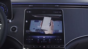 The new Mercedes-Benz EQE 350+ SUV Interior Design in sodalite blue