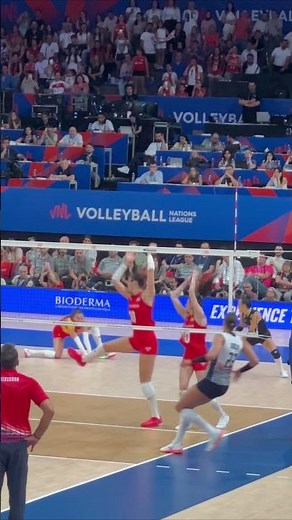 🔥 Incredible Save by Hande Baladın & Point by Melissa Vargas! | TURKEY vs DOM | VNL 2025 Women 💪🏐