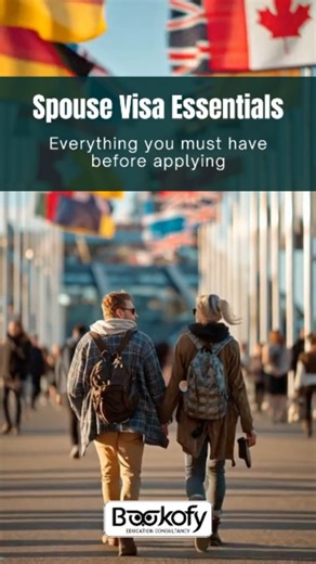 Bookofy Education Consultancy on Instagram: "“Spouse Visa Essentials 💍✨ Everything you need before hitting apply! Strong documents = smooth approval.” #bookofyeducationconsultancy #SpouseVisa #VisaChecklist#ImmigrationSupport #VisaApplication"