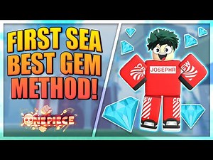 Best Method For Farming Gems in The First Sea in A One Piece Game