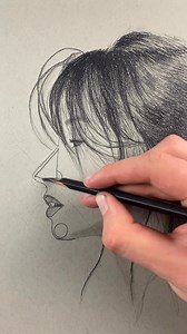 78K views · 752 reactions | How to Draw the side profile- Step By Step Tutorial #howtodraw #drawingtutorial #pencildrawing | Graphite Flow | Facebook