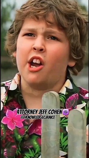 🎬The Goonies Actor "Chunk" Attorney Jeff Cohen Transformation