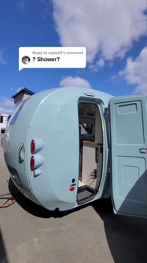 Replying to @sugie29 Yes, the Nu Camp Barefoot has a wet bath shower! 🚿🛁😁 Could you still camp in this? RV Remodeling ldeas RV Living RV Living Tips For Beginners RV Living With Kids rv life hacks rv life for beginners Living In An RV living in a ry life hacks #fypシ #rvtour #rvlife #offgrid #rvlifestyle #rvliving #nucamp