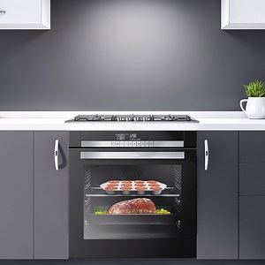 161K views · 360 reactions | Meriti ceva bun de #BlackFriday! Pe langa reduceri, bucura-te si de o masa buna. Pregateste in acelasi timp tot ceea ce poftesti cu ajutorul functiei Divide&Cook a cuptorului Grundig, fara sa amesteci aromele! #GrundigRomania | GRUNDIG | Facebook