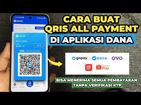 How to Create a DANA QRIS for All Payments | Create the Latest QR Code for All Payments