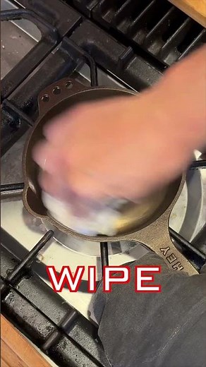 Remove Rust and Reseason: Fast Fix for Rusted Cast Iron #castiron #cookware #food