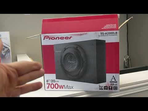 The smallest subwoofer? Pioneer TS-A2000LB 8" Subwoofer