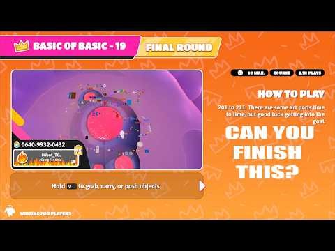 I Challenge to play Basic of Basic - 19 | #fallguys