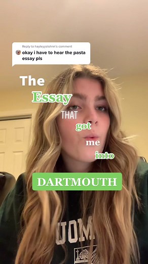 My Journey to Becoming Pasta: The Essay That Got Me Into Dartmouth