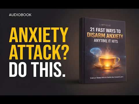 Disarm Anxiety Fast 21 Science-Based Micro-Habits (Audiobook)
