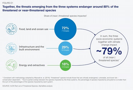 50% of the global economy is under threat from biodiversity loss