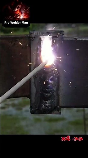 How to fill the gap between two steel plates using 3g welding #welding #welderman #iron #steel