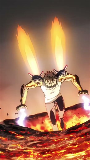 Saitama vs Genos Fight Edit || GD GODLY OFFICIAL