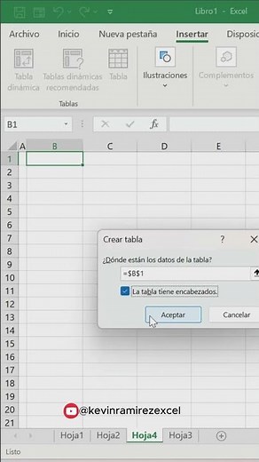 Crea Tablas en Excel como un Experto | Método Profesional 2025 #shortsviral