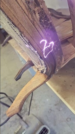 Powerful 300W Pulse Laser Cleaner for Wood Furniture Restoration - ZAC Laser