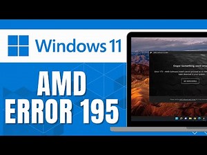 FIX ERROR 195 AMD INSTALLER CANNOT CONTINUE