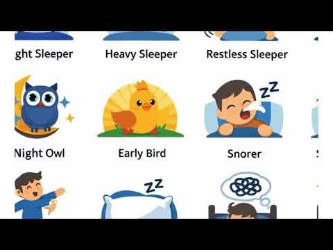 Every type of sleeper explained in 6 minutes! #sleep #viral #sleeper