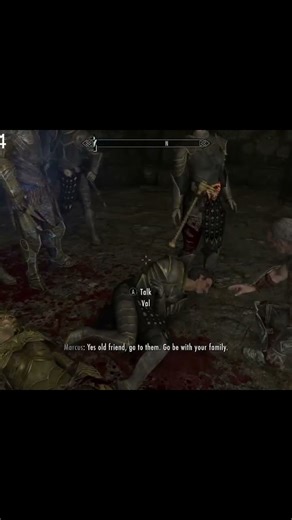 Death of Val, rebuilder of Helgan. #skyrim #gaming #shorts #fyp #rpg