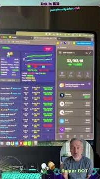 Solana Sniper Bot UI Navigation | Pump Fun Sniper Bot Dashboard Capture | Solana MEV Bot Interface