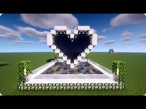 How to build Heart Fountain - Minecraft Tutorial! [ Girl Builder Pachi ]