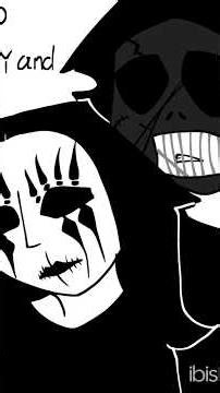 #metal #slipknot #speedpaint drawing Joey Jordison and Paul Gray.. R.I.P them…🕊️