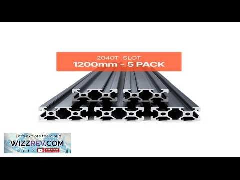 VEVOR Aluminum T Slot Rail 6063 T5 Alloy with 5 Rails