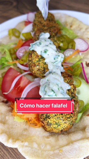 Receta fácil de cómo hacer falafel en casa
