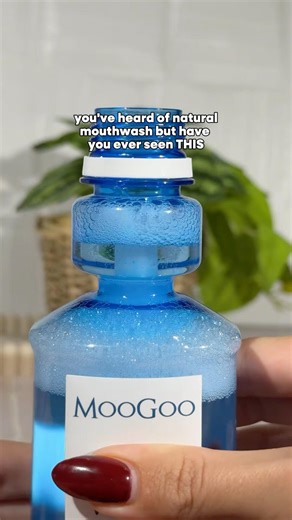 Meet Mooth Wash 🫧 #MooGooSkincare #FluorideFreeMouthWash #NaturalDentalCare #MooGoo