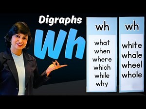 WH Digraph Sound | WH Song and Practice | ABC Phonics Learn to Read | Phonics for Kids | WH and PH