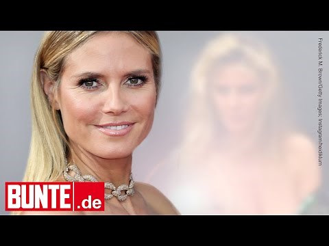 Heidi Klum - Ups! Hier fallen Hans & Franz fast aus dem Kleid