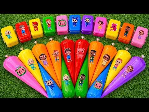 Cocomelon Eggs Mixing Surprise! JJ, TomTom, YoYo, Cody & More Satisfying ASMR 💖