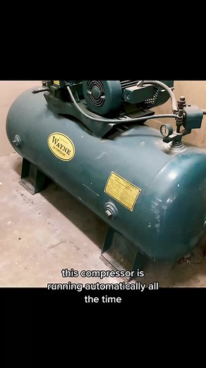 Air Compressor Tank Moisture Draining Process