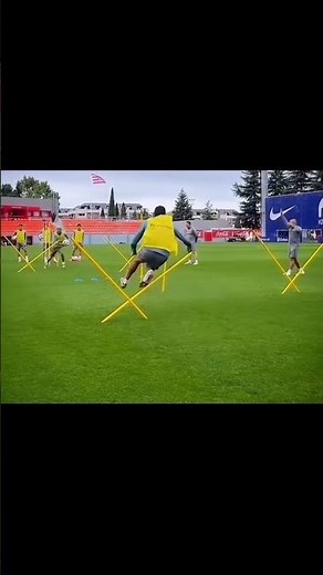 BRUTAL SAQ Race With the Ball 🔥 Atlético Madrid’s INTENSITY Under Diego Simeone