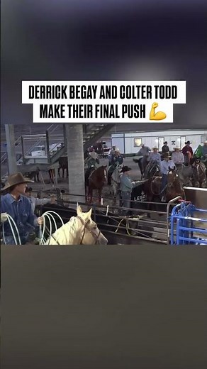 Derrick Begay and Colter Todd make a 5.9-second run to top the leaderboard. 🔥